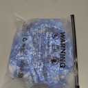 SOLY HUX Women's 2 Piece Bikini Sets Boho Floral Print Underwire Swimsuit Tie Front Cut Out Bathing Suit (Blue Floral, Small)