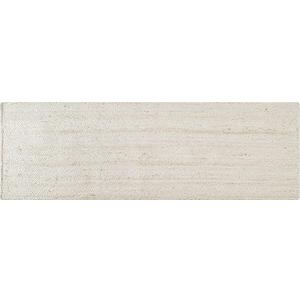 Hausattire Hand Woven Jute Braided Rug, 2'x6'  Off White, Reversible Boho Entry Area Rugs for Kitchen, Living Room I Farmhouse Indoor Outdoor Decorative Floor Rug, 24x72 Inches