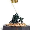 Military Gift Shop Large Marine Corps Iwo Jima Statue - Detailed, USMC WW2 War Memorial - Marine Corps Gifts or Office Décor | Iwo Jima Statues