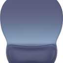 TECKNET Gel Mouse Pad with Wrist Rest, Ergonomic Office Mousepad with Wrist Support - Non-Slip & Smooth Surface Comfortable Desk Accessories Mat for Office, Gaming and Study - Gradient