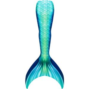 DNFUN Mermaid Tail for Swimming for Adults,Without Monofin. (Small, M10)