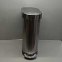 simplehuman 45 Liter / 12 Gallon Slim Hands-Free Kitchen Step Trash Can, Brushed Stainless Steel