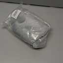 Christmas Tree Skirt 30 inch Light Grey Faux Fur Soft Fluffy Ornaments Xmas Tree Skirts for Xmas Tree Ornaments and Party Holiday Decorations (Gray)