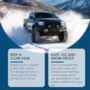 Anti-Freeze Electromagnetic Car Snow Removal Device, Electromagnetic Interference Antifreeze Snow Removal Instrument, Automotive Electromagnetic Snow Removal Tool Car Defroster (2pcs)