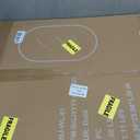 DUMOS 24" x 36" Oval Bathroom Mirror, Gold Wall Mirrors with Metal Frame