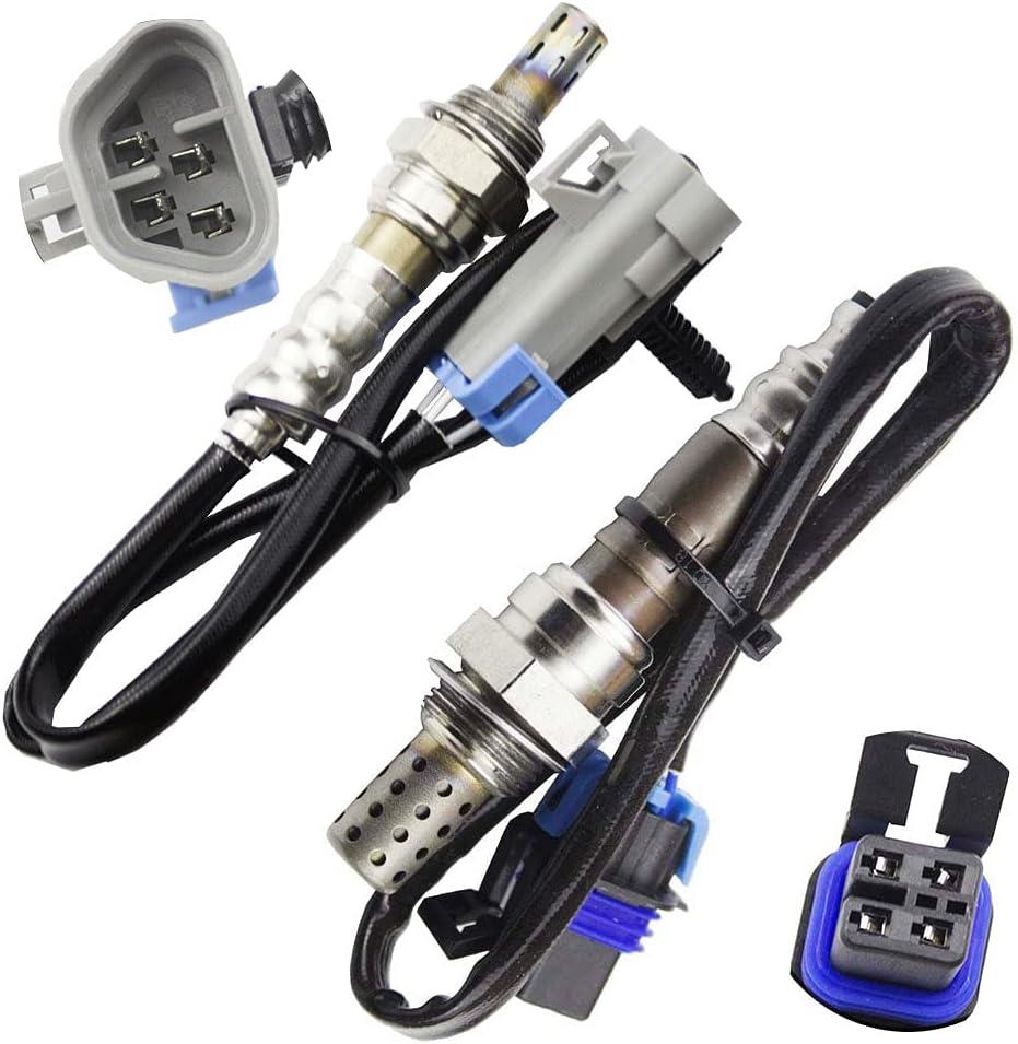 2X Oxygen O2 Sensor (Only fit L4 L5 L6 Engine) for 2006 Buick & Chevrolet & GMC & Isuzu 2006 Canyon Envoy XL Colorado Trailblazer EXT Rainier I-280 I-350 Upstream + Downstream
