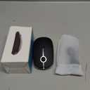 Type C Wireless MouseVssoplor USB C MacBook Wireless Mouse Dual Mode 2.4G Cordless Mice with Nano USB and Type C Receiver Compatible with PC, Laptop, MacBook and All Type C Devices-Black and Silver