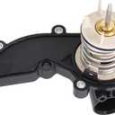 Engine Coolant Thermostat Housing Assembly for VW Touareg 2011-2017 for Audi A4 A5 A6 A7 A8 Quattro S4 S5 Q5 Q7 SQ5 3.0 TFSI