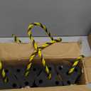 Wheel Chocks for RV Trailer Camper Truck Car, Versatile Heavy Duty Rubber Wheel Immobilizers & Chocks, Wheel Chocks Block with Rope and Reflective Strips [2 Pair 4 Pack]