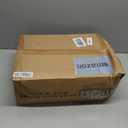 Furologee Kitchen Bakers Rack with Power Outlet, Microwave Oven Stand with Storage 4 Tiers, Coffee Bar Table with 6 S Hooks, Kitchen Storage Shelf Rack for Spices, Pots, Rustic Brown (22inch)