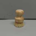 Natural Sisal Dish Washing Brush Bamboo Round Scrub Brush Pots Pans Vegetables Household Cleaning Brush (Sisal)