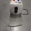 Mini Tank Water Heater Electric 2.5 Gallon Under Sink Instant Hot Water Heater with LED Dsiplay,T&P Valve,3-Way Diverter,110V 120V Point Of Use Water Heaters for Kitchen RV Bathroom White