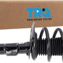 TRQ Front Left Complete Strut & Coil Spring Assembly Drivers Side Compatible with 2014-2022 Jeep Cherokee