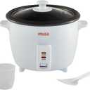 IMUSA Electric Rice Cooker 10 Cup Cooked 5 Cup Uncooked – Ceramic Nonstick Pot, Multi Cooker for Rice, Quinoa, Oatmeal, Stew – Keep Warm – Compact for Kitchen Dorm RV