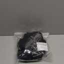 Shenhe Women's Cold Shoulder Fringe Blouse Mock Neck Long Sleeve Shirts Party See Through Tops, Black, Size Large