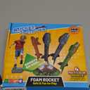 Otoseth Toys Rocket Launcher for Kids - Launch up to 100 Ft, 8 Multi-Color Foam Rockets & Adjustable Launch Stand, Kids Outdoor Toys, Age 3+