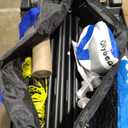 20ft Volleyball & Badminton Combo Net Set Outdoor for Backyard Beach with Adjustable Poles, Durable Anti-Sag Net, PU Volleyball, 2 Aluminum Rackets, Carry Bag for Easy Portable