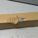 Joydeco No Drill Light Filtering Cellular Shades, 56" W x 64" H, White