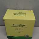 GreenWorks 6 inch and 8 inch Heavy-duty Compostable Plates (each 50 Count), 100 Count Bagasse and Bamboo Fiber Disposable Paper Plates