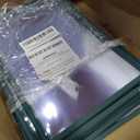 10 Pcs Green Menu Cover 8.5x14, 3 Page 6 View, Trifold, Crystal-Clear