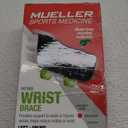 MUELLER Sports Medicine Green Fitted Wrist Brace for Men and Women, Wrist Pain Relief Support, Ideal for Carpal Tunnel, Tendonitis, Arthritis, Black (Small/Medium (Pack of 1))