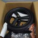 Ridego 14 Inch Balance Bike for Kids 3-6 Year Old,Lightweight Kids Bike with Adjustable Seat, Push Bicycle with Air Rubber TiresRide-on Toys Birthday Gift (Black)