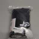 Tatuo Women Halloween Skeleton Costume Set Fun Midi Dress Stockings Silver Gray Curly Long Wig for Halloween Cosplay Party, XL