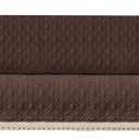 Ameritex Couch Sofa Slipcover 100% Waterproof Nonslip Quilted Furniture Protector Slipcover for Dogs, Children, Pets Sofa Slipcover Machine Washable (Chocolate, 68")