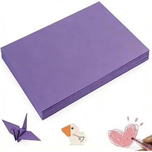 12 x 17 Purple Craft Paper for Art Project Large Purple Paper for Construction Drawing Poster Medium Weight 100 Sheets
