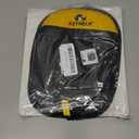 Pet Hair Removal Glove for Dogs & Cats, Newly Upgraded Reusable Electrostatic Pet Hair Gloves, Pet Hair Remover Tool for Clothing, Couch, Carpet, Car Seat (Black/Yellow)