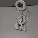 GLOWRIUM Grow Lights for Indoor Plants, Full Spectrum LED Grow Light Floor Lamp with Stand Adjustable Height and Angle, Black Plant Light with 3/9/12H Grow Light Timer (White, 6W)