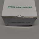 Adjustable 4000W AC Motor Speed Controller for Angle Grinder, Electric Drill, Polishing Machine & Fan - 110V, Variable Speed Control with Overload Protection, Voltage LED Display