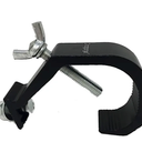 DragonX  Heavy Duty 66 lb Aluminum Alloy Stage Lighting Black C Clamp Mounting Truss Bracket Hook Clamp for DJ Projector Par Spotlight Moving Head Light Pole Mount Ideal for Truss Clamps DJ