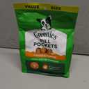 Greenies Pill Pockets for Dogs Large Size, Dog Treat Pouch for Capsule Medication, Chicken Flavor, 15.8 oz. Pouch (EXP 07/24/27)
