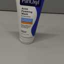 PanOxyl Acne Foaming Wash for face & body Benzoyl Peroxide 10% Maximum Strength Antimicrobial, 3 oz. - Travel Size