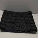 Upgrade Airplane Seat Cushion with No External Air Pump, Inflatable Seat Cushion for Long Flights, Portable Wheelchair Cushions, Adjustable Air Cushion with Non-Skid Bottom Relief Discomfort in Coccyx (square, Black)