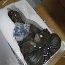 Goodeco 12" Meditating Buddha Statue w/Lotus - Zen Garden Sculpture for Indoor/Outdoor Decor, Home & Garden Decoration with Magical Glow in Dark Pebbles and Glass Stones - Antique Bronze