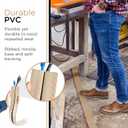 Cordinate 6ft Floor Cord Cover, Cable Protector, Hide Extension Cords, Protect Cords, Prevent Cable Trips, Heavy Duty Cord Hider - Cable Cavity = 0.75" (W) x 0.43" (H) - Tan