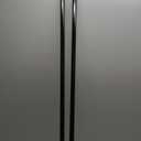 2 Pack Shower Curtain Rod 56-104 Inch, 1"Diameter Spring Long Adjustable Tension Curtain Rods for Bathroom Windows Closet No Drilling No Rust, Black