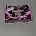 AISI HAIR 14 Inch Ombre Blonde Wigs for Women - Shoulder Length Wave Wig with Pre-Cut Lace Hairline, Middle Part Natural Wavy Bob Synthetic Heat Resistant Fiber for Daily and Party