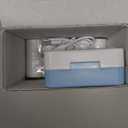 cudinham Print Pods Mini Printer, Sticker Printer with 10 Rolls Thermal Printing Paper, Inkless Pocket Printpod for Phone, Impresora Porttil for Notes, DIY, Compatible with iOS & Android (Blue)