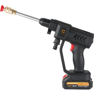 88VF 1500W Cordless High Pressure Car Washer Rechargeable Car Wash Gun Electric Water Gun Foam Machine for Washing Cars/Bicycle/Floors/Siding