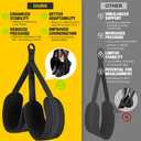 Ayombo Pull Up Assistance Bands, Resistance Bands for Pull Up Bar Workout, Adjustable Heavy Duty Pull Up Assist Equipment with 4 Assistance Bands, Home Gym Fitness Exercise Strength Training