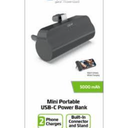 Zgear Mini Portable USB-C Power Bank 2 Phone Charges 5000 mAh