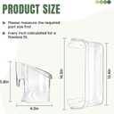 AMI PARTS 240363702 Refrigerator Door Shelf Bin Fit for Frigidaire, Kenmore Refrigerator - Replaces 240363704, 240363705, 240363708, AP2116106, PS430207