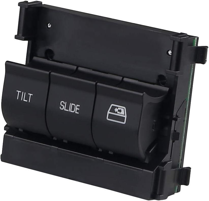 WMPHE Overhead Console Switch Rear Sliding Window Sunroof Switch Compatible with Ford F150 2009-2017 Ford F250 F350 F450 F550 Super Duty 2011-2017 Replacement for 9L3Z15B691DA SW6643
