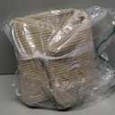 65L Extra Large Blanket Basket for Living Room - Woven Cotton Rope Laundry Hamper with Reinforced Handles - Storage Bin for Pillows, Comforters & Toys - Machine Washable,Oatmeal