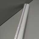 ChrisDowa Cordless Blackout Roller Shades for Windows, Thermal Insulated UV Protection Pull Down Shades, Total Blackout Window Blinds for Home, Office, Bedroom, Door (57" W x 72" H, White)