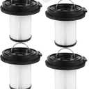 4 PACK Cleanview XR Filter Replacement Compatible with Bissell Cleanview XR 200W/ Cleanview XR Pet 300W/ Powerlifter Turbo Cordless Stick Vacuum Cleaner 3789U, 3789X, 3789, 3797V, 3797W, 3797, 1638010