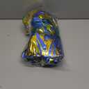 4Pcs Metallic Cheerleading Pom Poms, Creative 2 Pair Cheerleader Cheering Squad Pompoms for School Sports Dance Games Team Spirit Cheer (Blue-Gold)